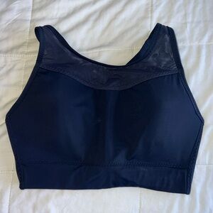 Athleta women’s high impact sports bra Navy. Size small